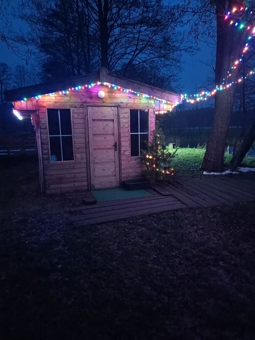 Wynajem domku całorocznego ,sauna , grill,miejsce do wędkowania