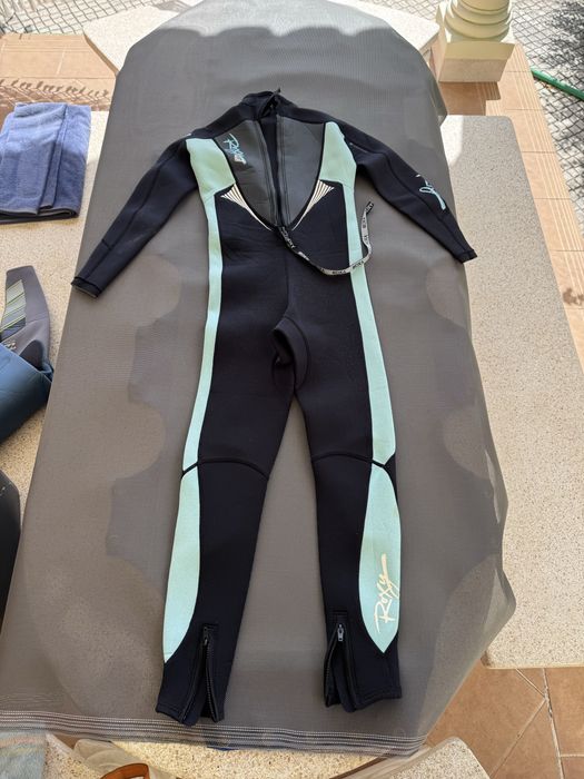 Fato surf Roxy Quiksilver 2/3 Syncro Hyperstretch 16 anos