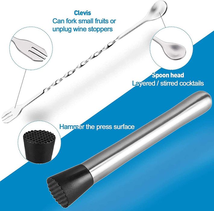 Conjunto de mistura de Cocktails, 20 peças - Prenda Dia do Pai