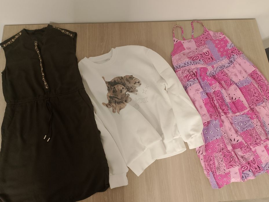 paka ubrań - dziewczynka 158-164