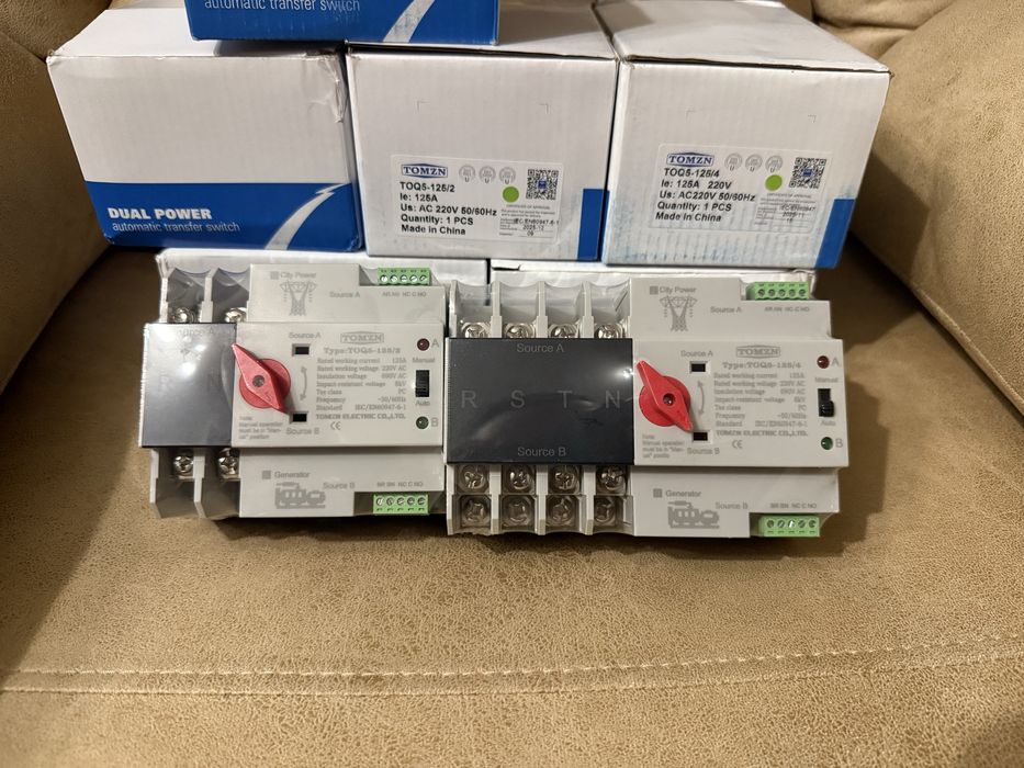 АВР резервне живлення TOMZN 2P 4P  AVR