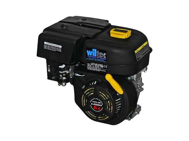 Двигун бензиновий OHV масляний фільтр 6.5 л. 20 мм WilTec бензомотор для техніки двигатель бензиновый