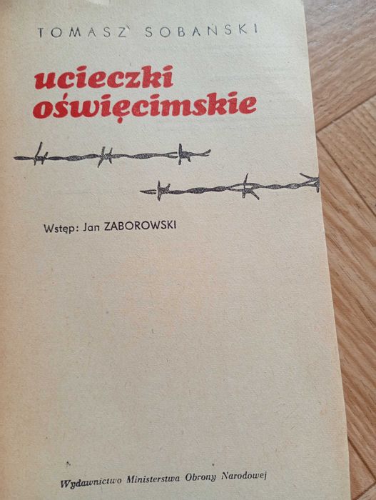książka: ,,Ucieczki oświęcimskie"
