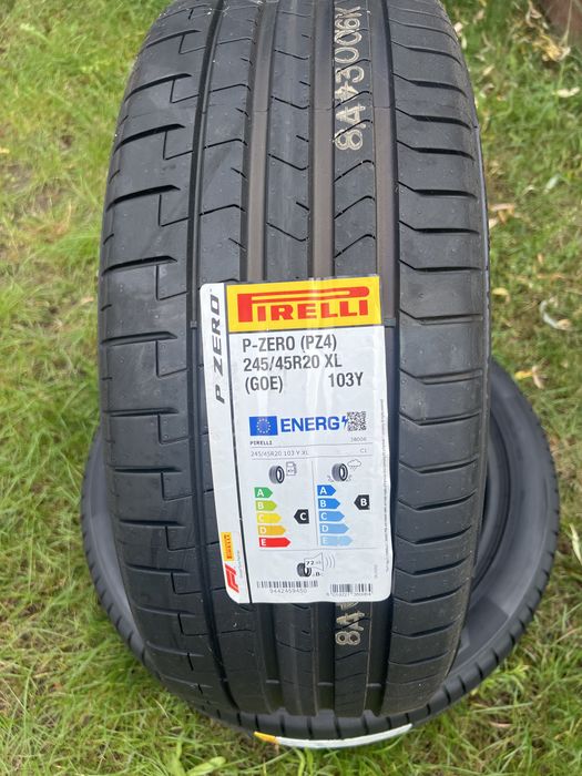 Sprzedam nowe opony Pirelli P -Zero 245/45R20XL 103Y