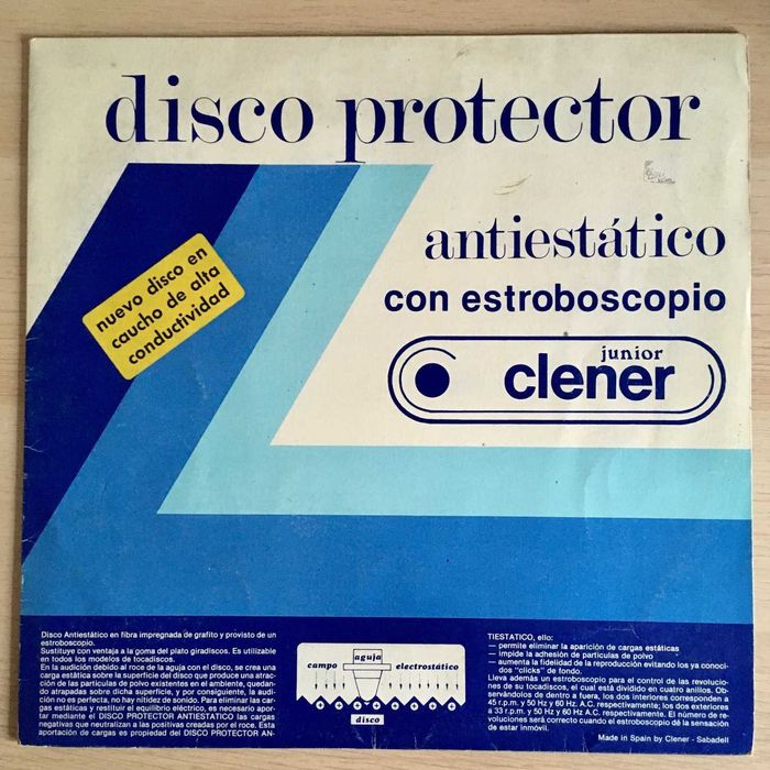 Tapete anti-estática com estroboscópio