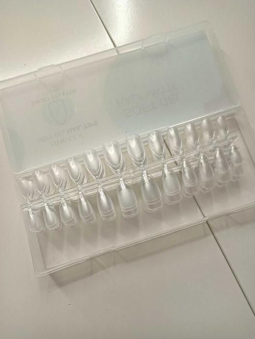 Tomicca Soft Gel Nails 240 pcs – Short Stiletto
