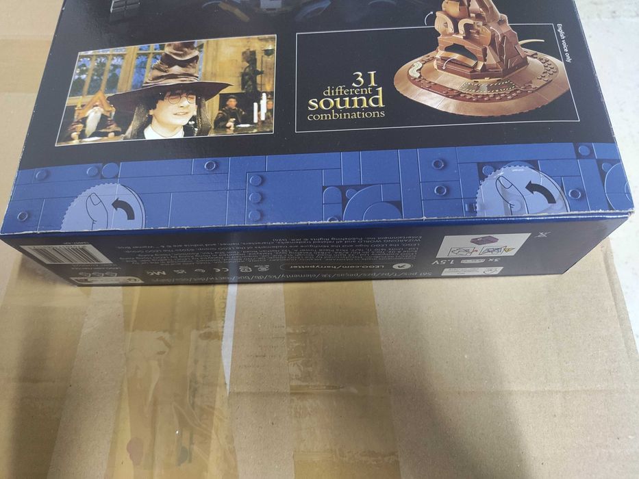 Lego Talking Sorting Hat Harry Potter 76429 Novo e selado