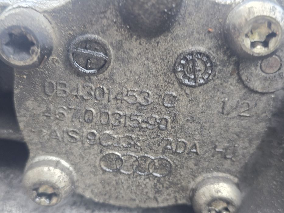 Skrzynia biegów Audi A4 B8 2.0 tdi manual quattro LLR 0B2