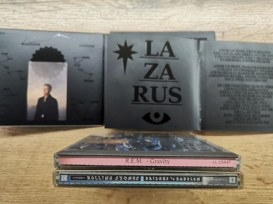 Zestaw CD: David Bowie (Blackstar), Rolling Stones, R.E.M. | OKAZJA