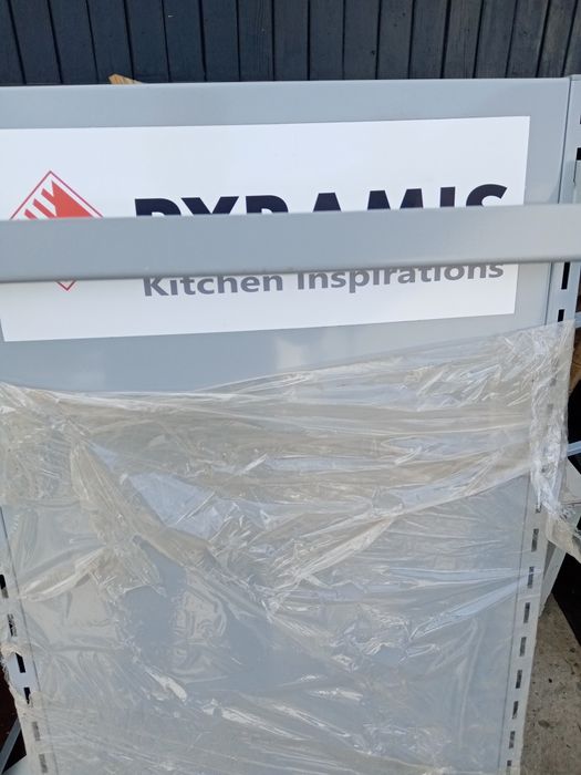Potykacz reklamowy 2-wu częściowy - metalowy.