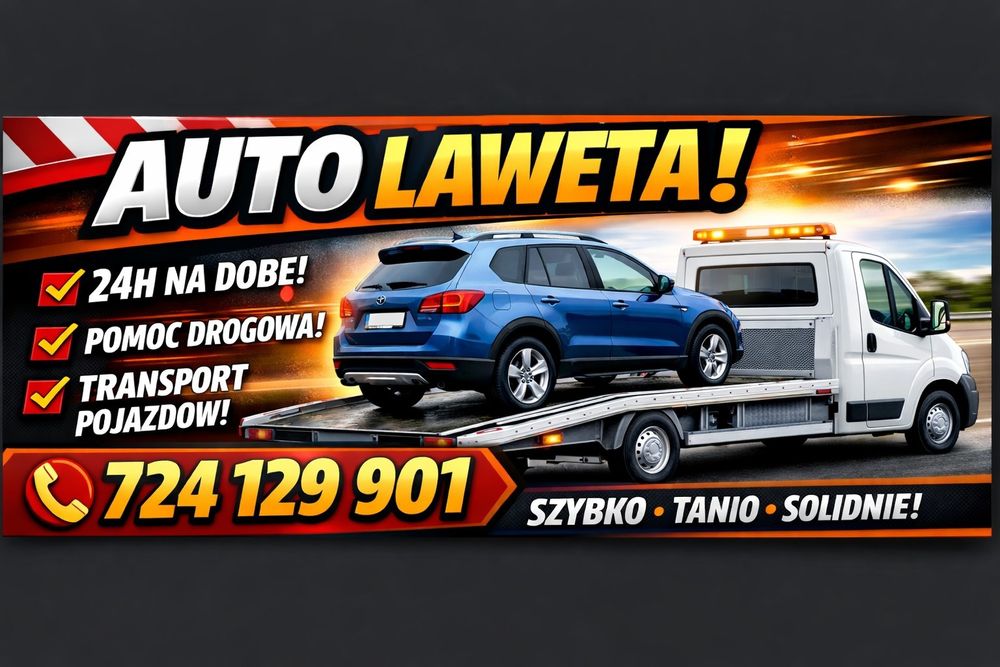 Autolaweta, holowanie, pomoc