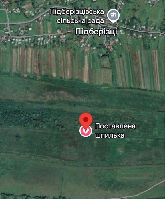Земельна ділянка Підберізці