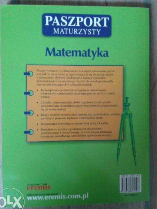 Paszport maturzysty MATEMATYKA Miziołek LICEUM repetytorium matura