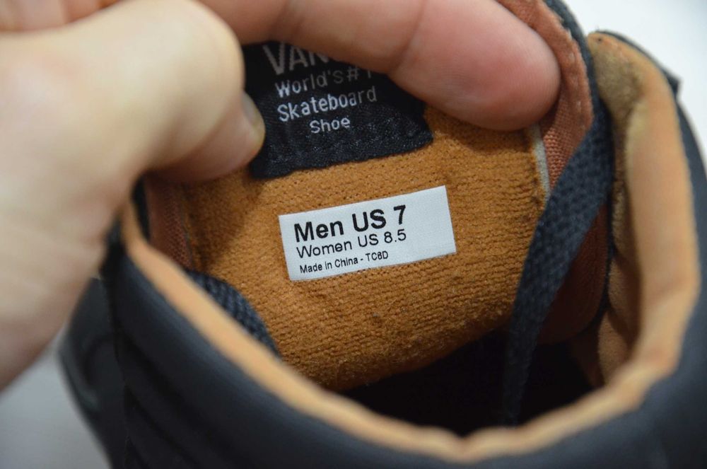 Vans Sk8-Hi Reissue Old Skool . Високі кеди шкіряні