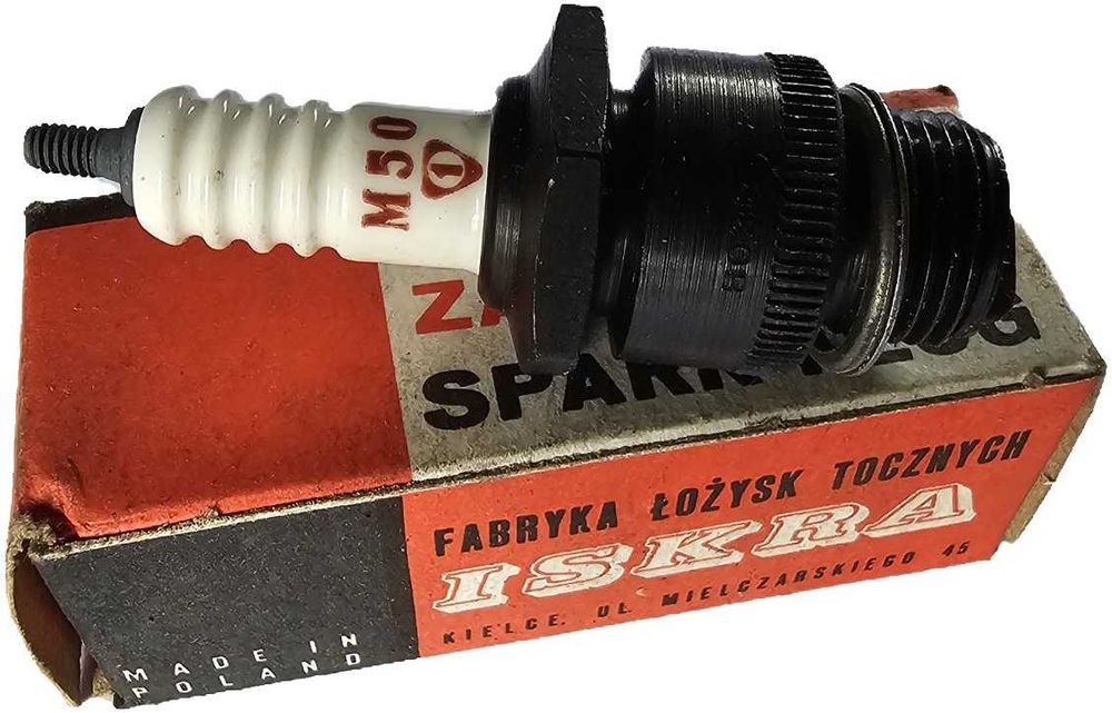 Świeca zapłonowa Iskra M50 M60 NOWE wojsko