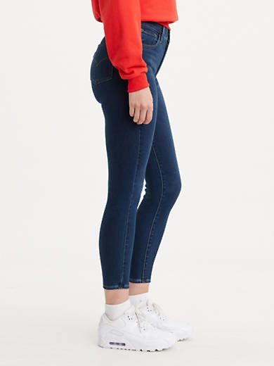 720 26 27 28 29 30 31 32 Levis синие женские джинсы на высокой посадке