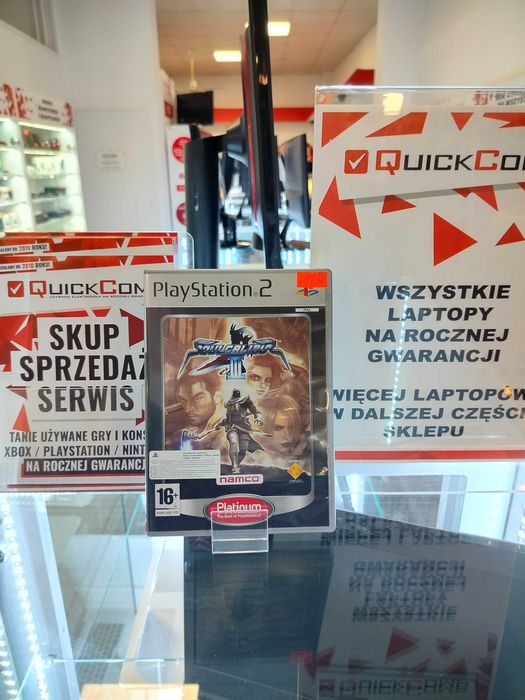 Gra PlayStation 2 PS2 SOULCALIBUR III Gwarancja 1 Rok QUICK-COMP