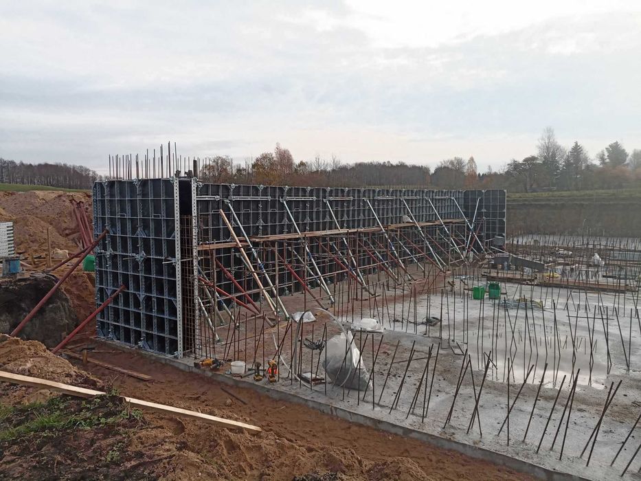 wynajem szalunków ściennych