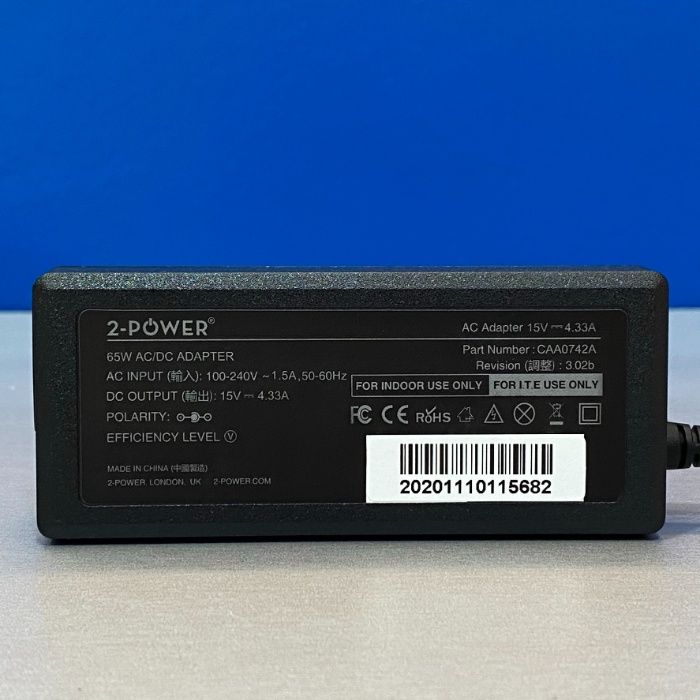 Carregador 2-Power 65W (Surface Pro, Surface Book, Surface Laptop, Go)64354254036611122