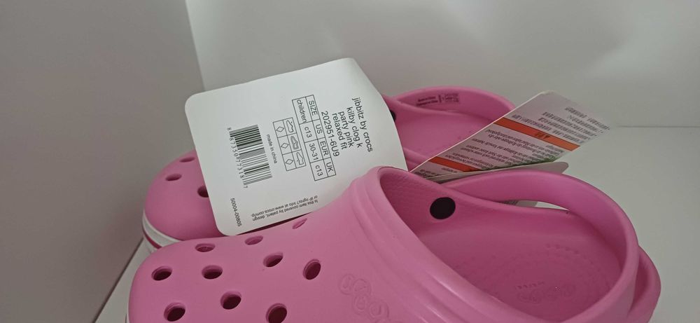 Klapki Crocs dla dziewczynki roz. 30-31 /wkładka 19cm/Nowe