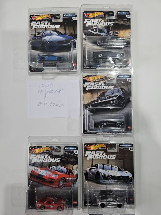Hot wheels fast and furious full force Rudzica • OLX.pl