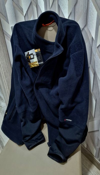Тактична M-Tac кофта Sprint Fleece Polartec Dark Navy Blue.