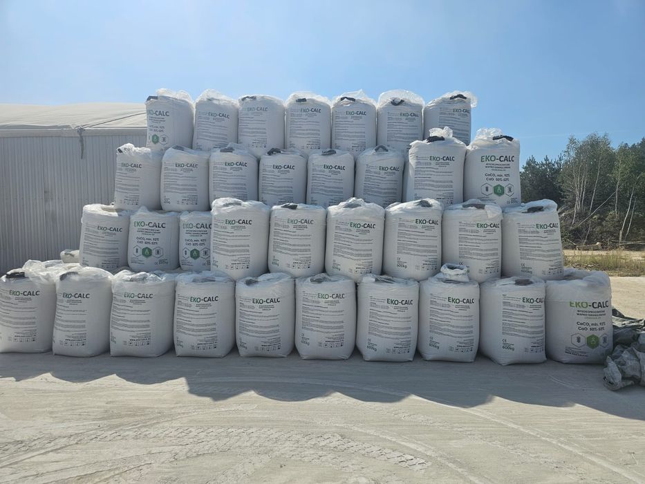 Wapno granulowane,  kreda granulowana.