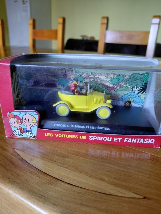 Spirou e Fantásio Citroën  5HP  Spirou et les héritiers