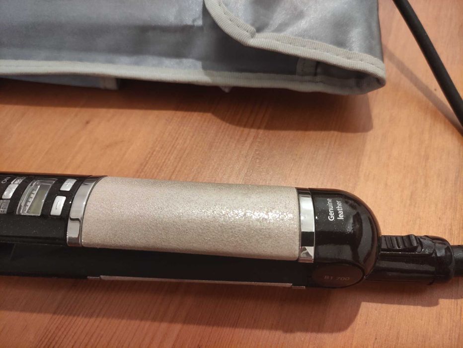 Modelador de cabelo multifunções alisador + modelador de caracóis