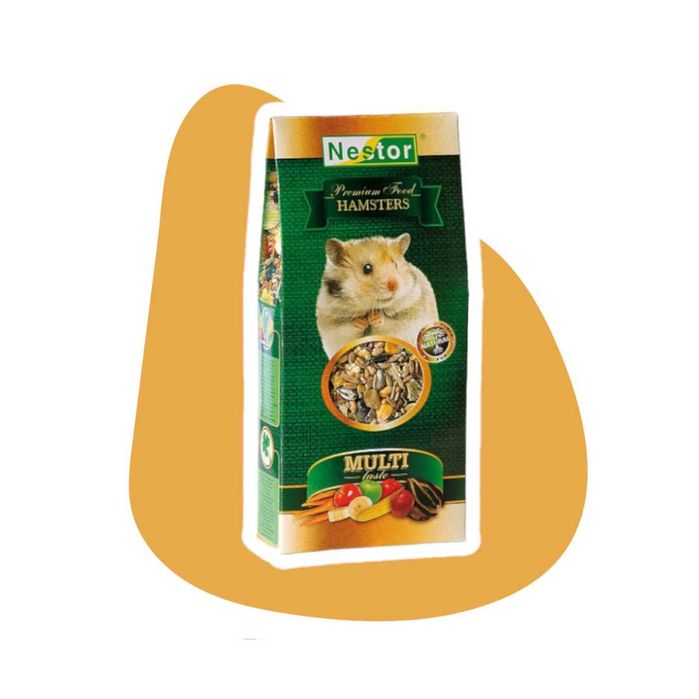 Nestor Premium Multi-taste Chomik 500ml pokarm dla chomików wielosmakowy pokarm na naturalnych składnikach