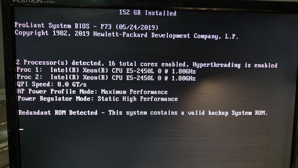 Сервер Proliant HP DL360 Gen8 RAM 156 Gb