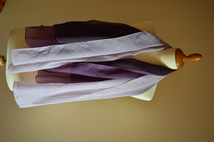 Szale - jedwab naturalny