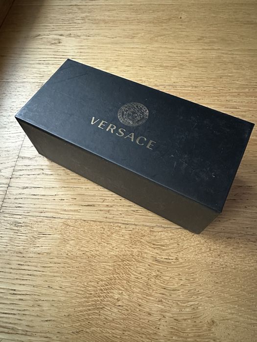 Box etui kartonik Versace czarny
