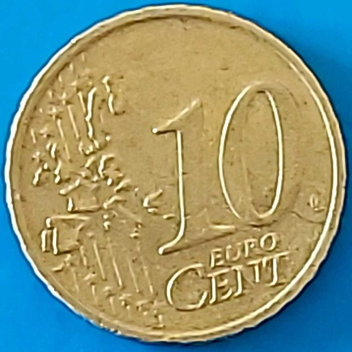 10 Cêntimos de 2002 da Irlanda
