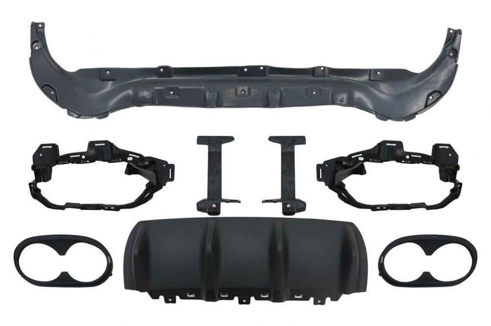 Difusor com Ponteiras Mercedes GLB X247 SUV (2020 em diante)