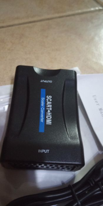 Conversor SCART para HDMI novo