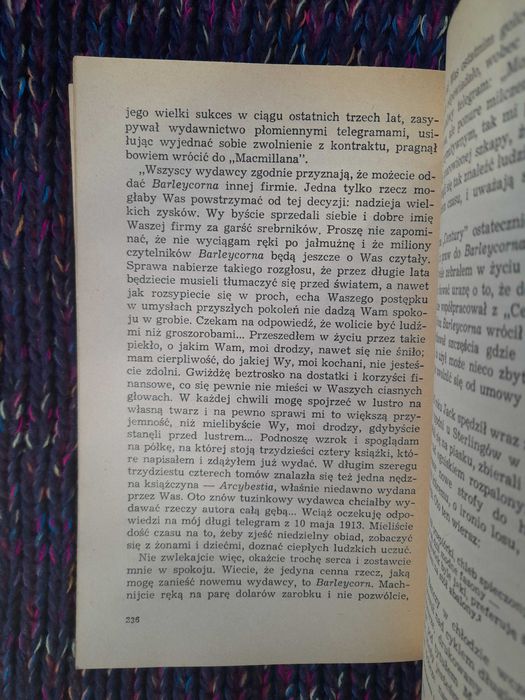 Żeglarz na koniu Irving Stone 1976r