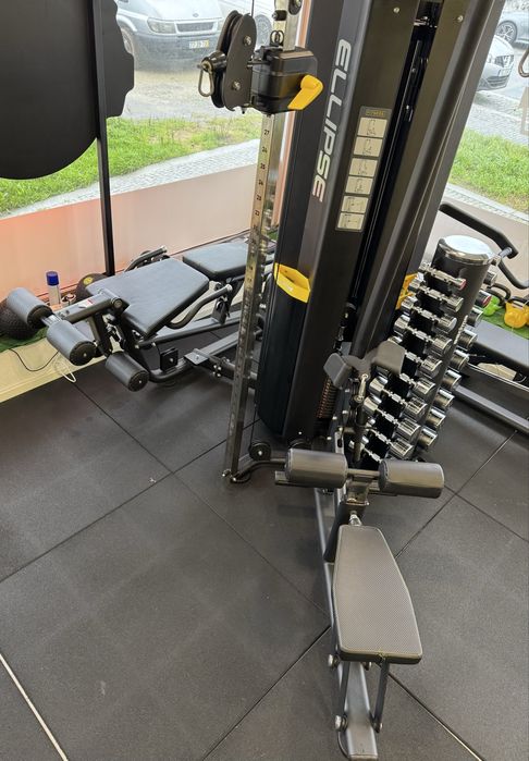 Máquina de Musculação Profissional Completa – 3 Estações444669436364083203