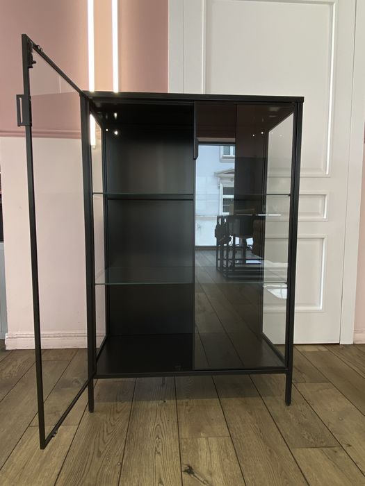 Witryna Ikea szklo -antracyt