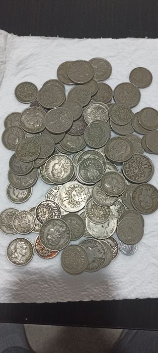 Coleção de moedas alpaca