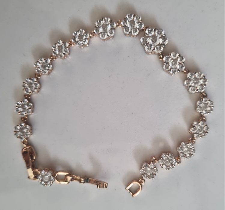 Bransoletka pozłacana