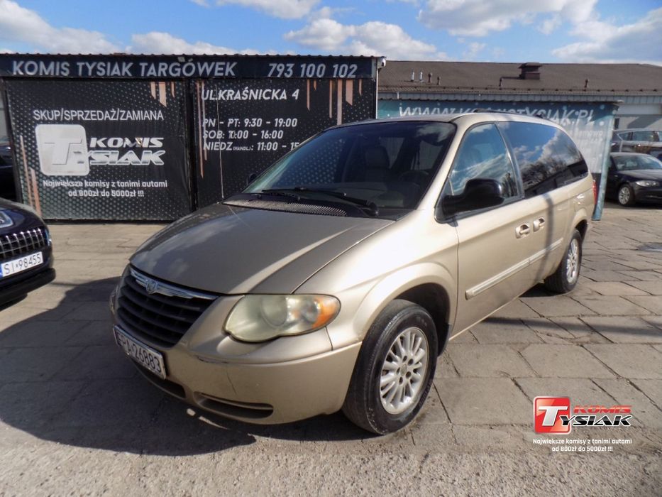 Chrysler Town &Amp; Country !Targówek! 3.8 V6 Benzyna + Lpg, Rok!