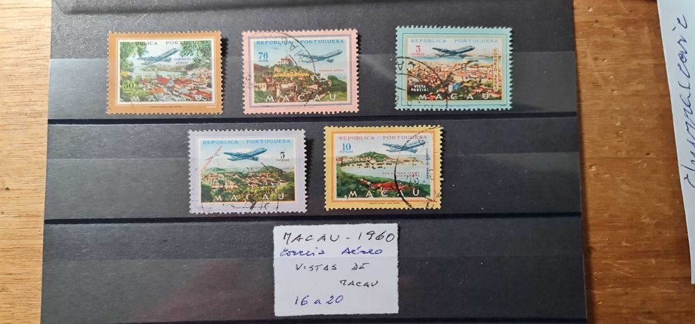 Selos de Macau (Correio Aéreo)