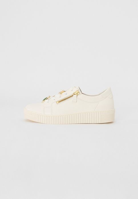 Gabor 37 Buty Damskie Wisdom Talma Skórzane Sneakersy Zdobione T924