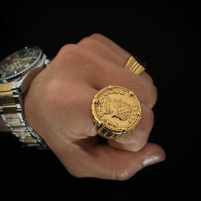 Aneis libras, Meia Libra, Anel Portugal, Anel Brasil.