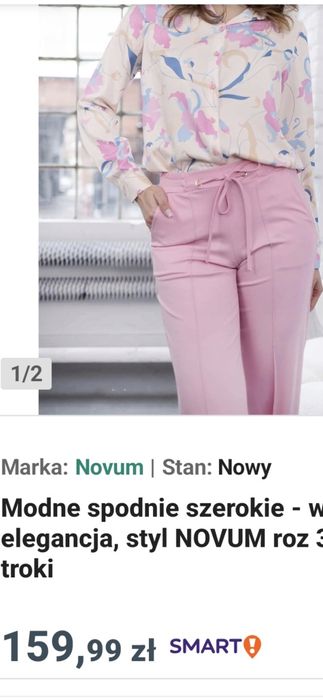 Spodnie damskie Novum  polski producent z metką