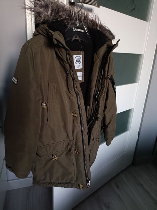 Kurtka zimowa chłopięca parka