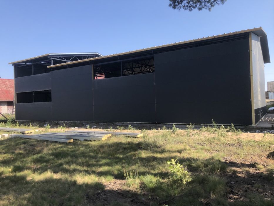 Сендвіч панелі. Ангар