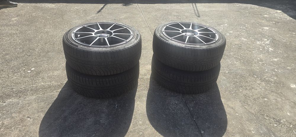Jantes 17" AUTEC Wizard 4x108 + Pneus Hankook