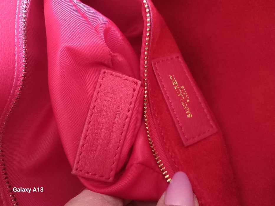 Saint Laurent oryginalna torebka skóra